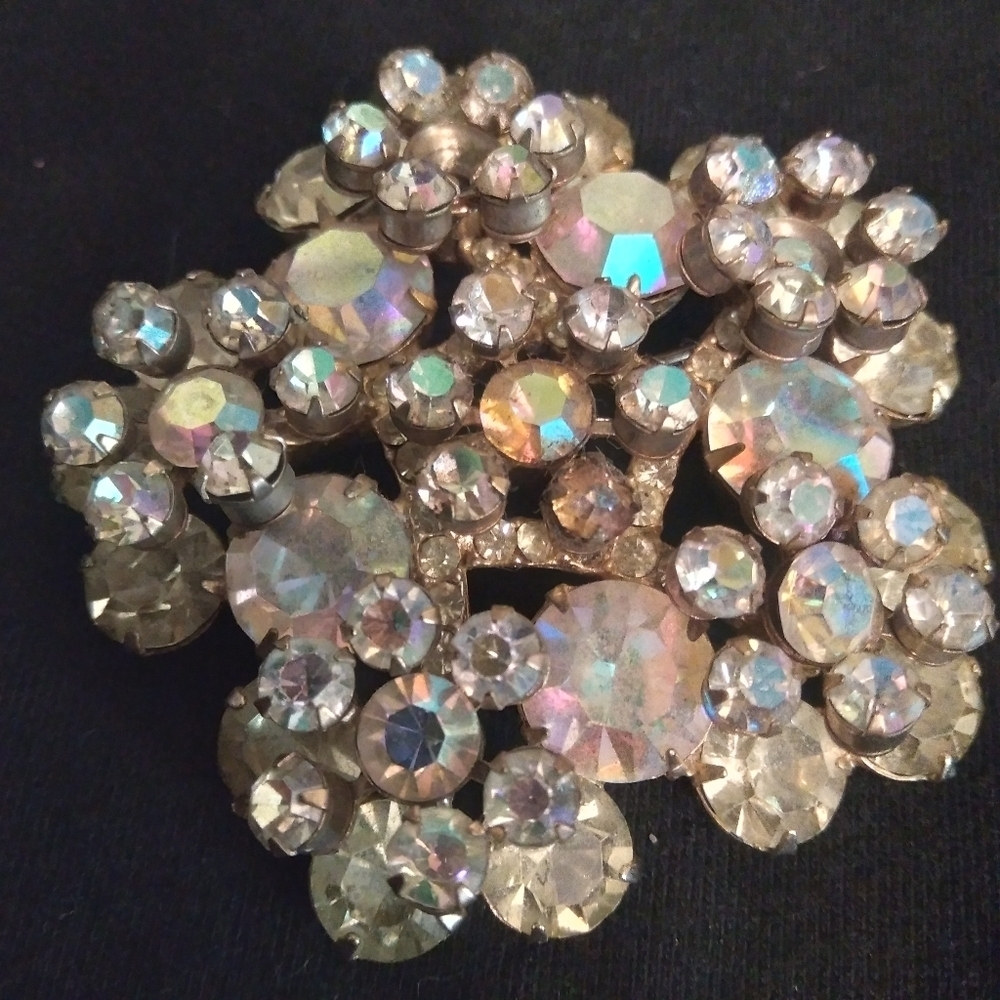 Vintage Juliana snowflake pin - Picture 2 of 5